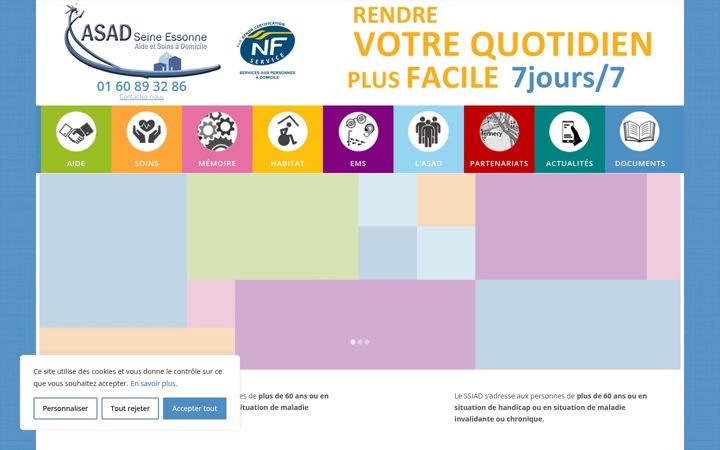 Screenshot of asad91.fr