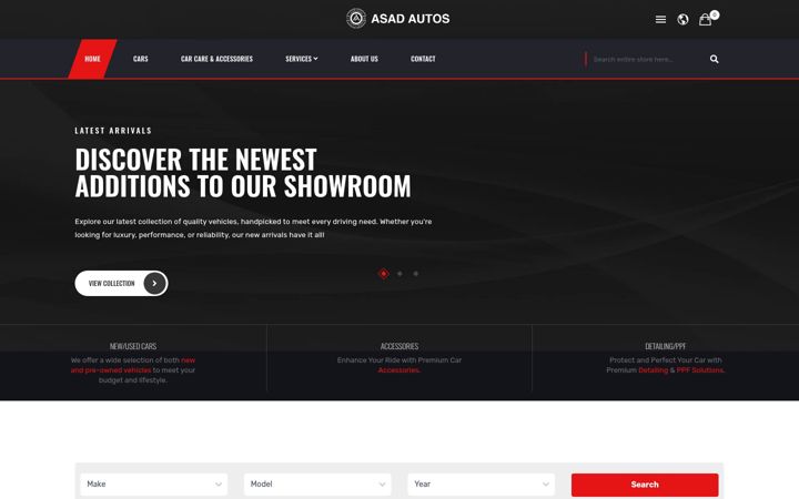 Screenshot of asadautos.co