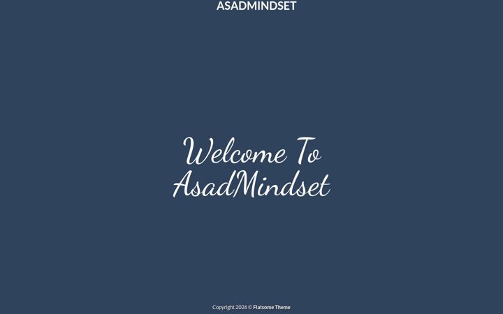 Ekrano kopija asadmindset.com