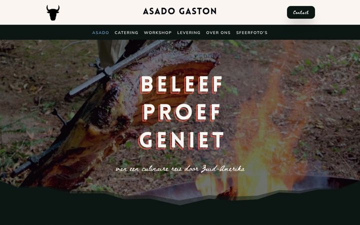 Screenshot of asadogaston.com