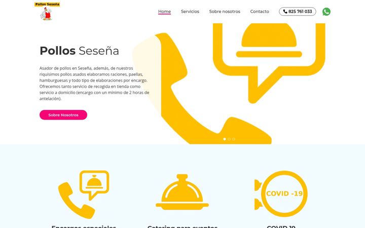 Screenshot του asadordepollos.com.es