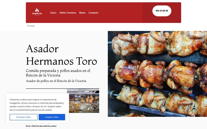 Képernyőkép: asadorhermanostoro.com