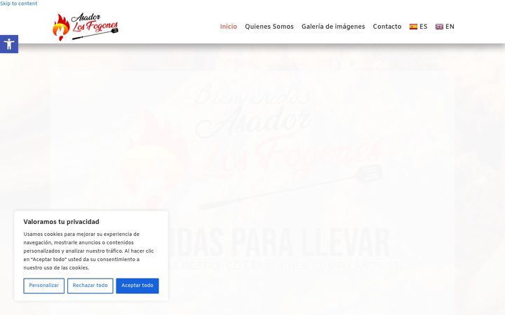 Screenshot von asadorlosfogones.es