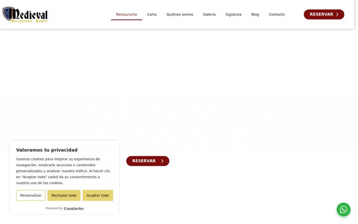 Screenshot of asadormedieval.com