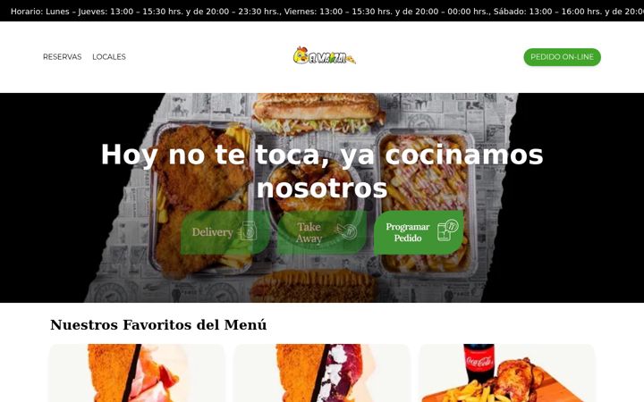 Screenshot of asadoselmaizal.com