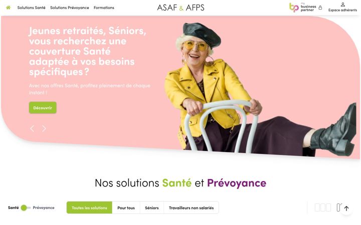 Screenshot of asaf-afps.fr