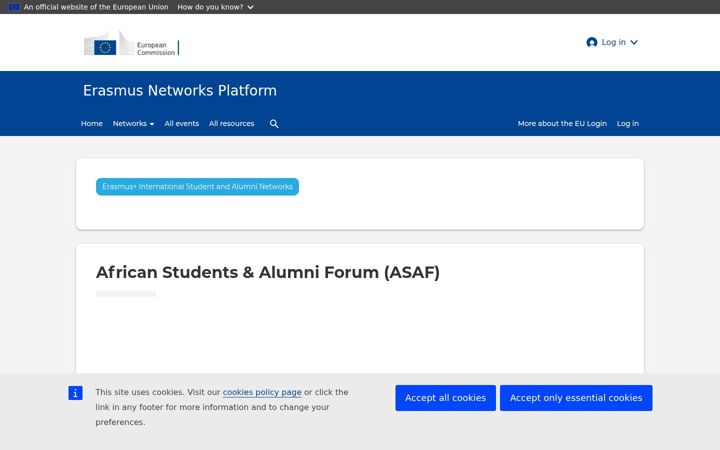 Screenshot of asaf.africa