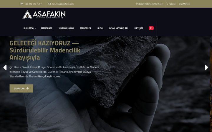 Screenshot of asafakin.com