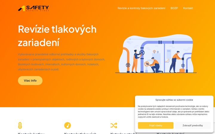 Screenshot of asafety.sk