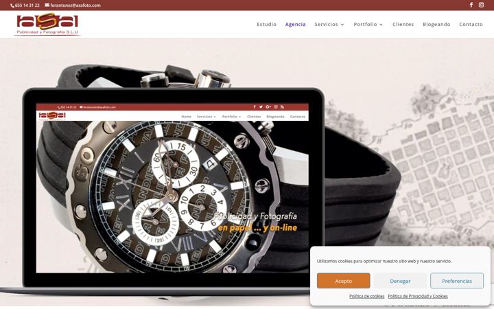 Screenshot of asafoto.com