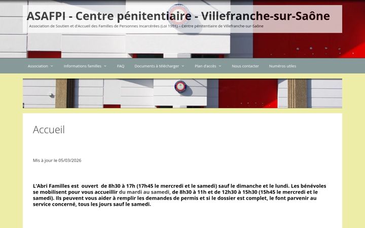 Screenshot του asafpi.fr