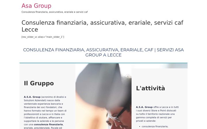 Screenshot di asagrouponline.it