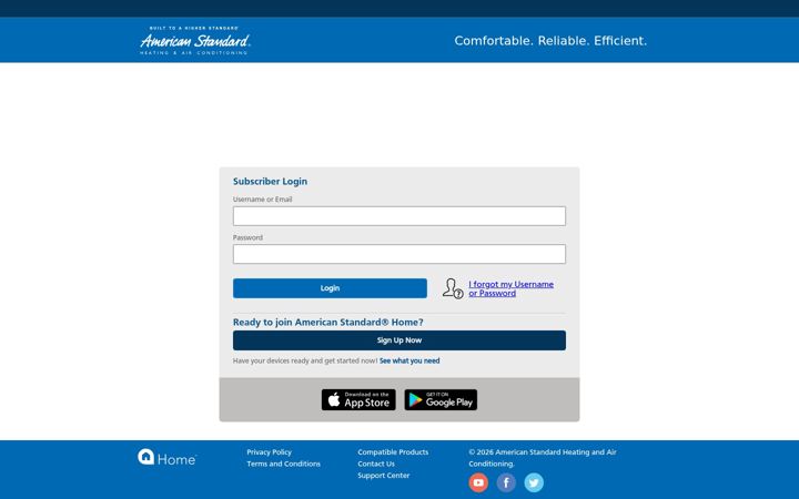 Screenshot of asairhome.com