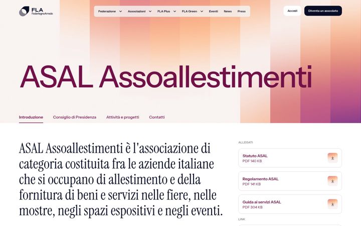 Screenshot of asalonline.com