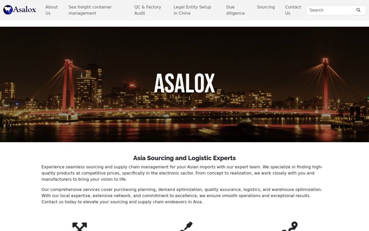 Screenshot of asalox.com