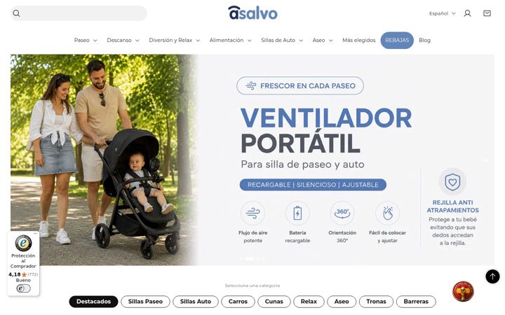 Screenshot di asalvo.com