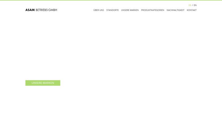 Screenshot di asam-cosmetics.com