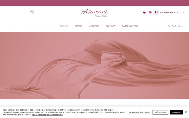 Screenshot di asamanifabrics.com