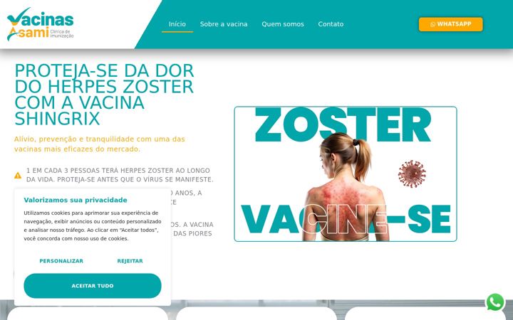 Snimka zaslona za asami.com.br