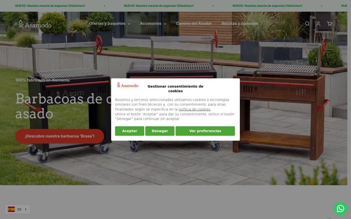 Screenshot of asamodo.es