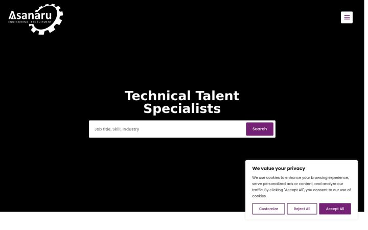 Screenshot of asanaru.co.uk