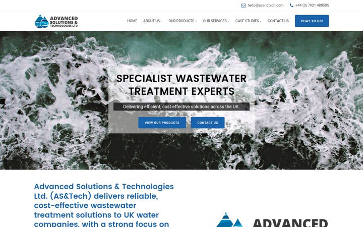 Screenshot di asandtech.com