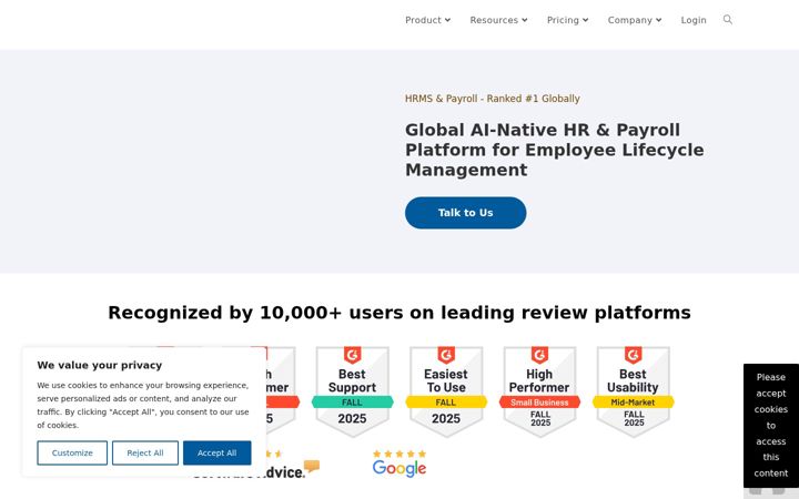 Screenshot di asanify.com