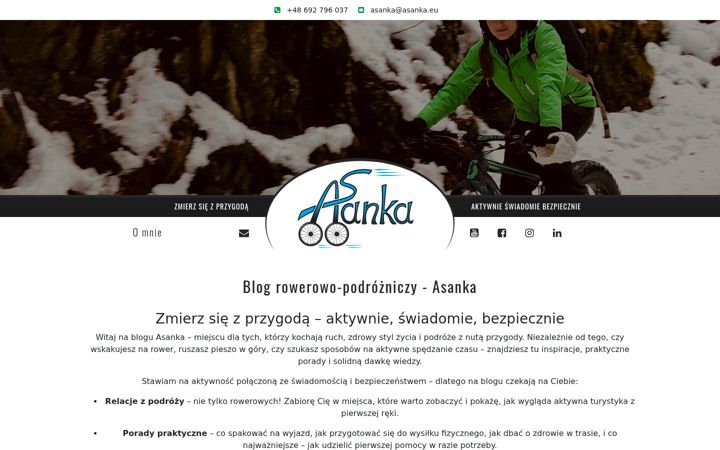 Screenshot ta' asanka.eu