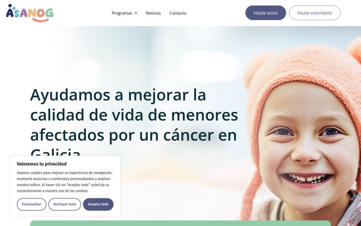 Screenshot of asanog.org