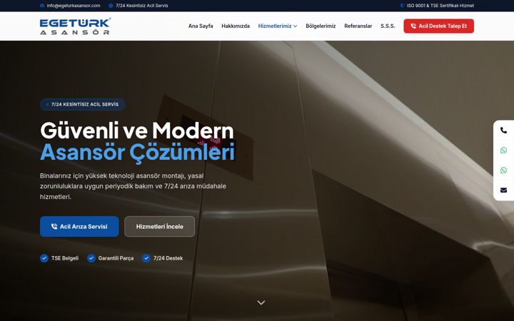 Screenshot of asansorfirmalari.tr