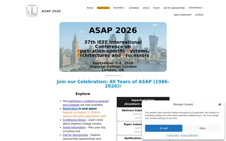 Screenshot of asap-conf.org