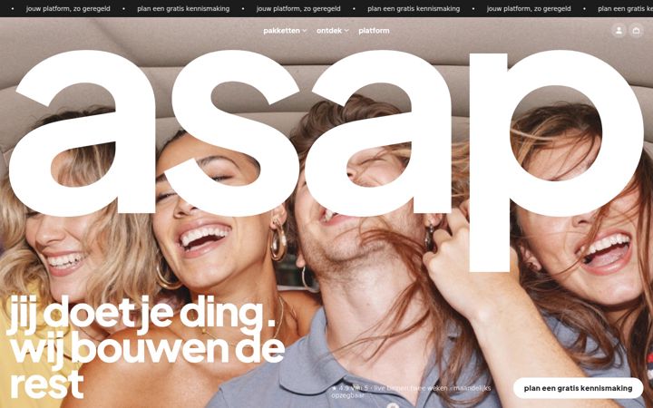 Screenshot of asap.rocks
