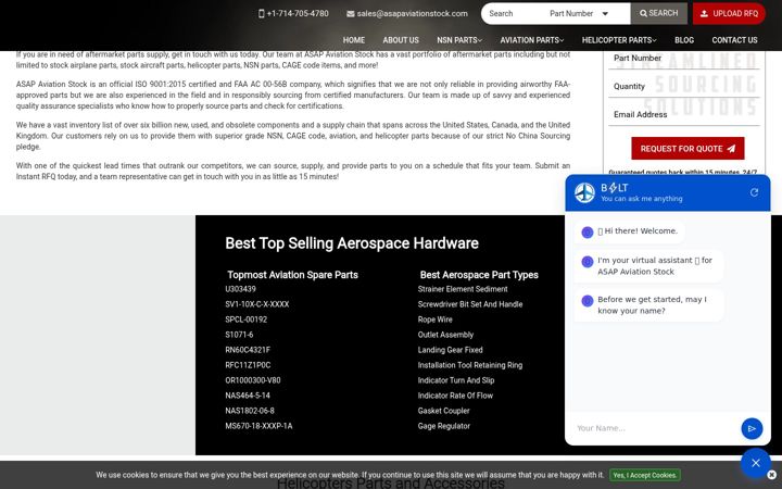 Screenshot of asapaviationstock.com