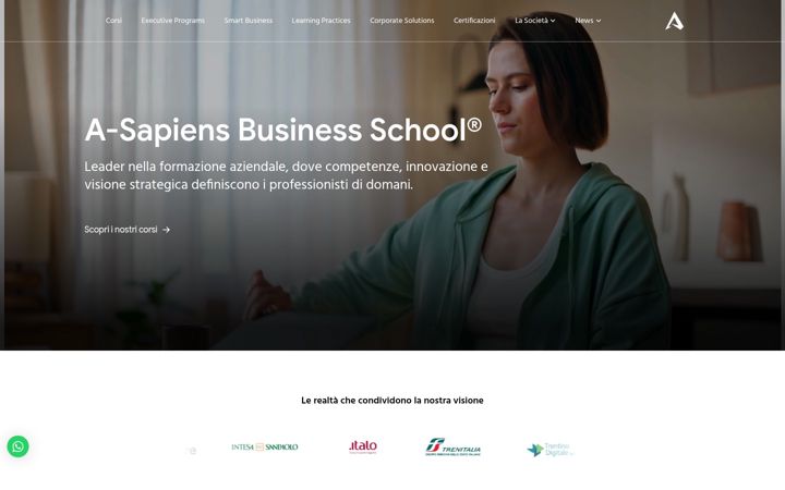 Screenshot of asapiens.eu