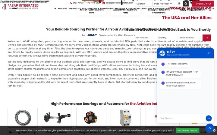 Screenshot of asapintegrated.com