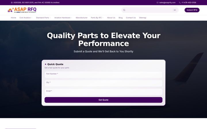 Screenshot of asaprfq.com