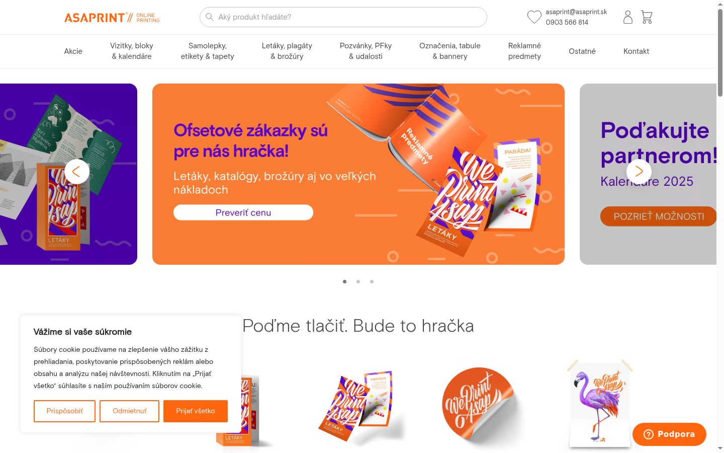 Snímek obrazovky baneru souhlasu zobrazeného před jakoukoli interakcí