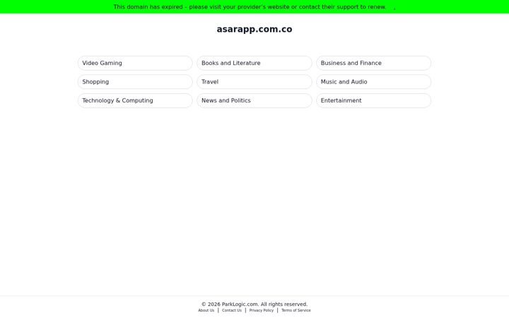 Screenshot of asarapp.com.co
