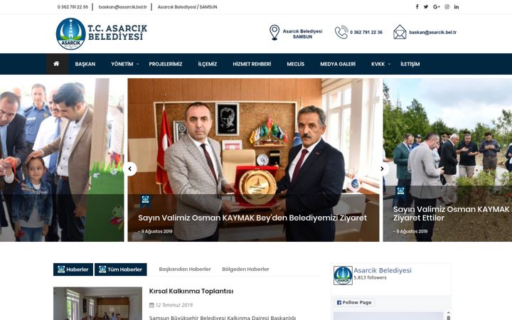 Screenshot of asarcik.bel.tr