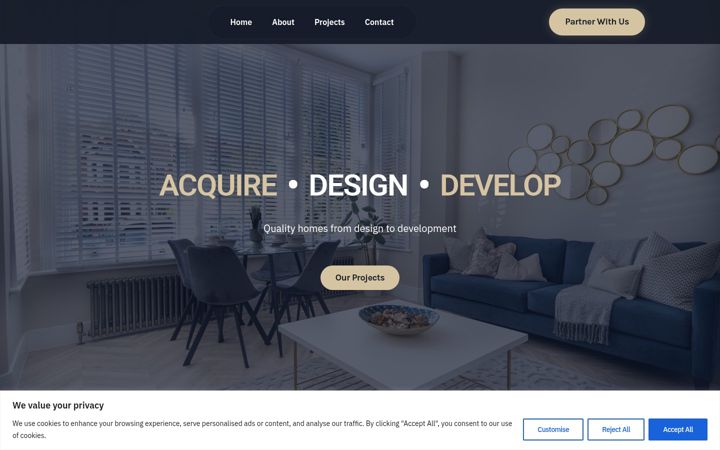Capture d'écran de asarehomes.com