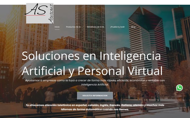 Screenshot of asasesores.com