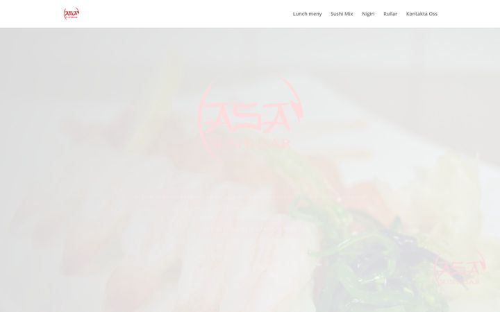 Screenshot of asasushi.se