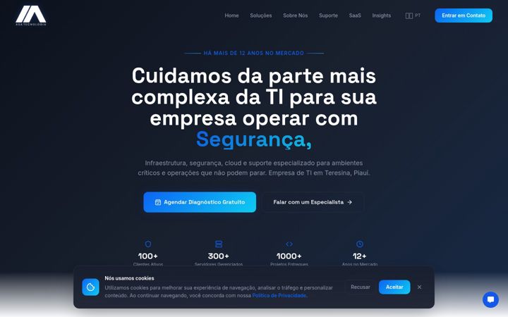 Screenshot of asatecnologia.com