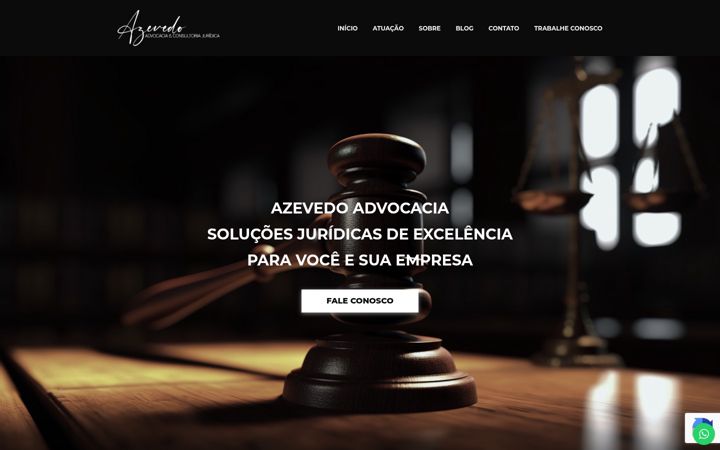 Snímek obrazovky asazevedo.adv.br