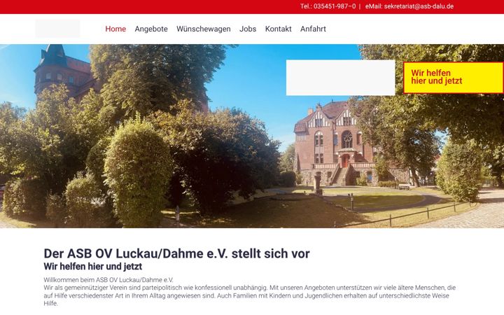 Zrzut ekranu asb-dalu.de