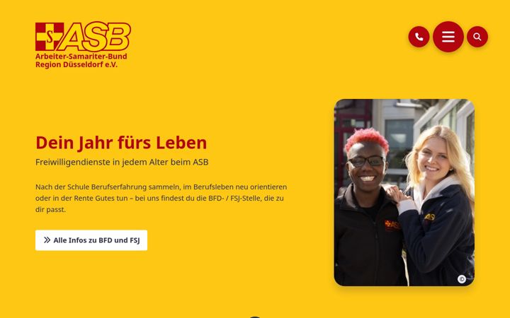 Képernyőkép: asb-duesseldorf.de