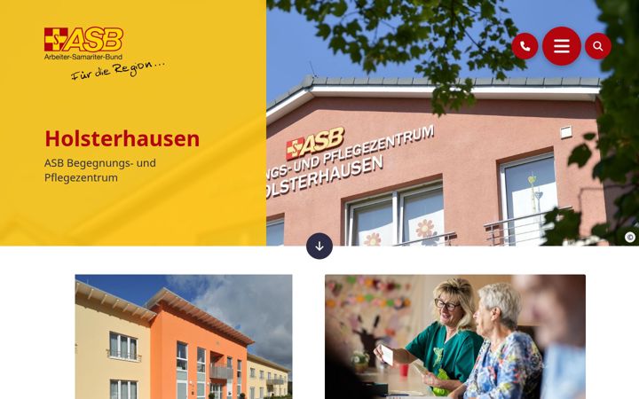 Képernyőkép: asb-holsterhausen.de