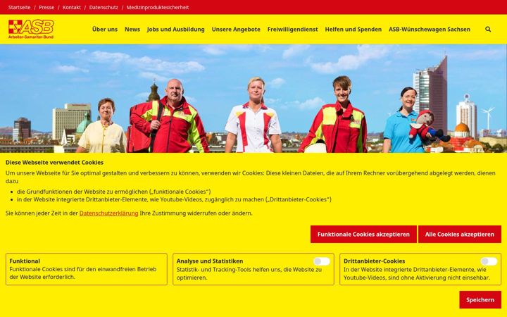 Snímek obrazovky asb-leipzig.de