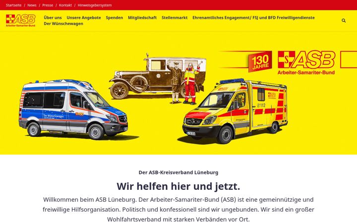 Snímek obrazovky asb-lueneburg.de