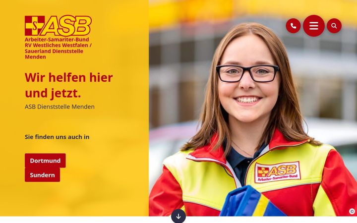 Snímek obrazovky asb-menden.de